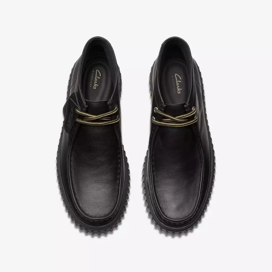 Torhill Hi svarta läderankelboots för herr Torhill Hi svarta läderankelboots för herr
