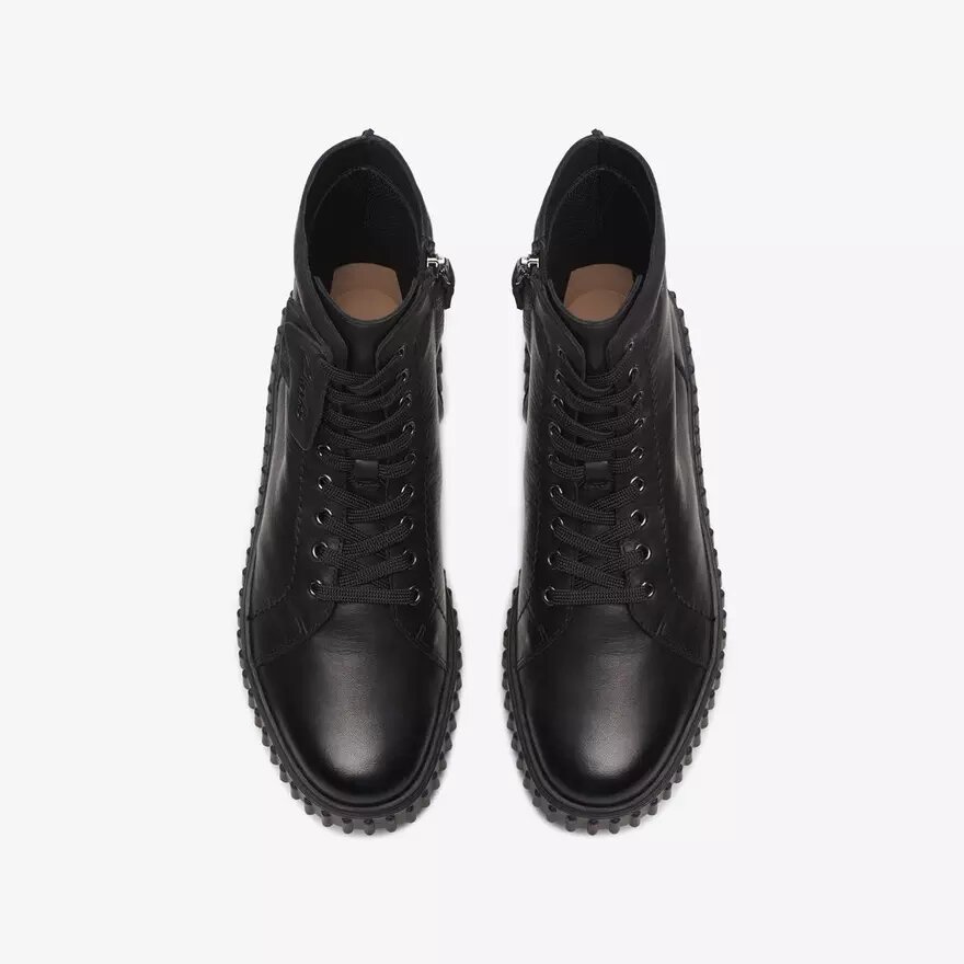Torhill Rise svarta läderankelboots för damer, USA Torhill Rise svarta läderankelboots för damer, USA