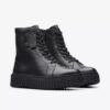 Torhill Rise svarta läderankelboots för damer, USA Torhill Rise svarta läderankelboots för damer, USA