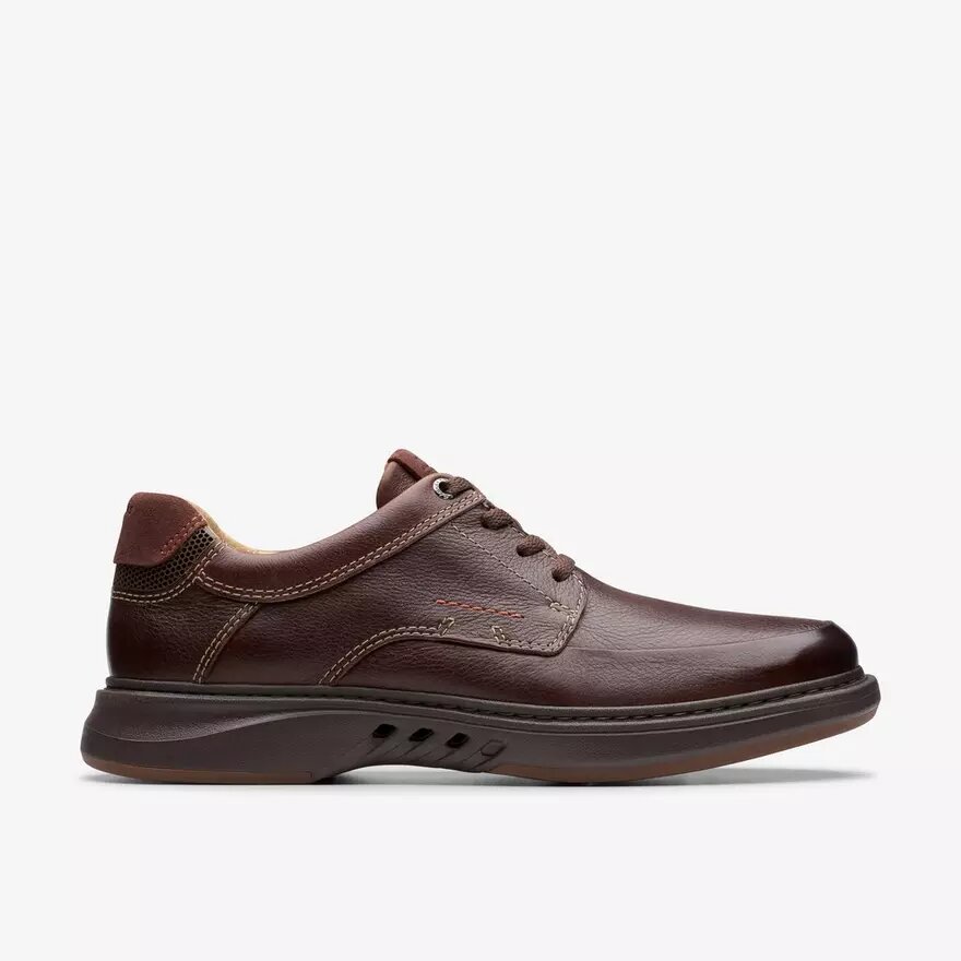 Un Briley Lace-skor i mahognyfärgat läder för herrar | clarks Un Briley Lace-skor i mahognyfärgat läder för herrar | clarks