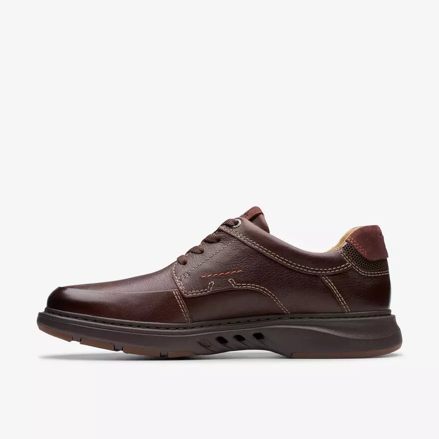 Un Briley Lace-skor i mahognyfärgat läder för herrar | clarks Un Briley Lace-skor i mahognyfärgat läder för herrar | clarks