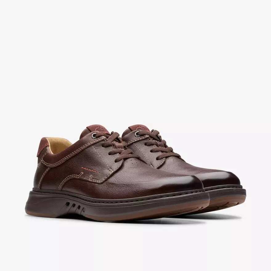 Un Briley Lace-skor i mahognyfärgat läder för herrar | clarks Un Briley Lace-skor i mahognyfärgat läder för herrar | clarks