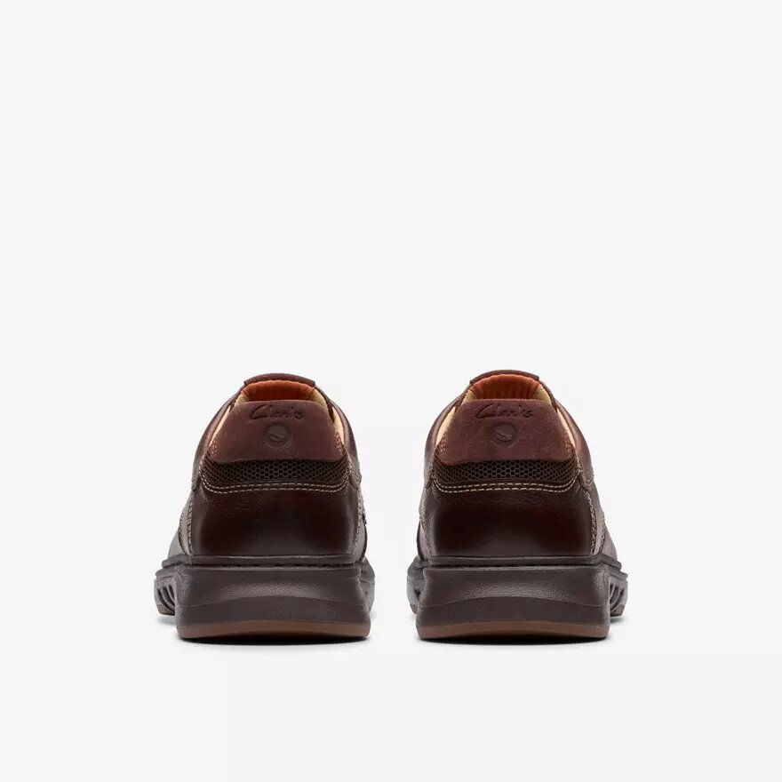 Un Briley Lace-skor i mahognyfärgat läder för herrar | clarks Un Briley Lace-skor i mahognyfärgat läder för herrar | clarks