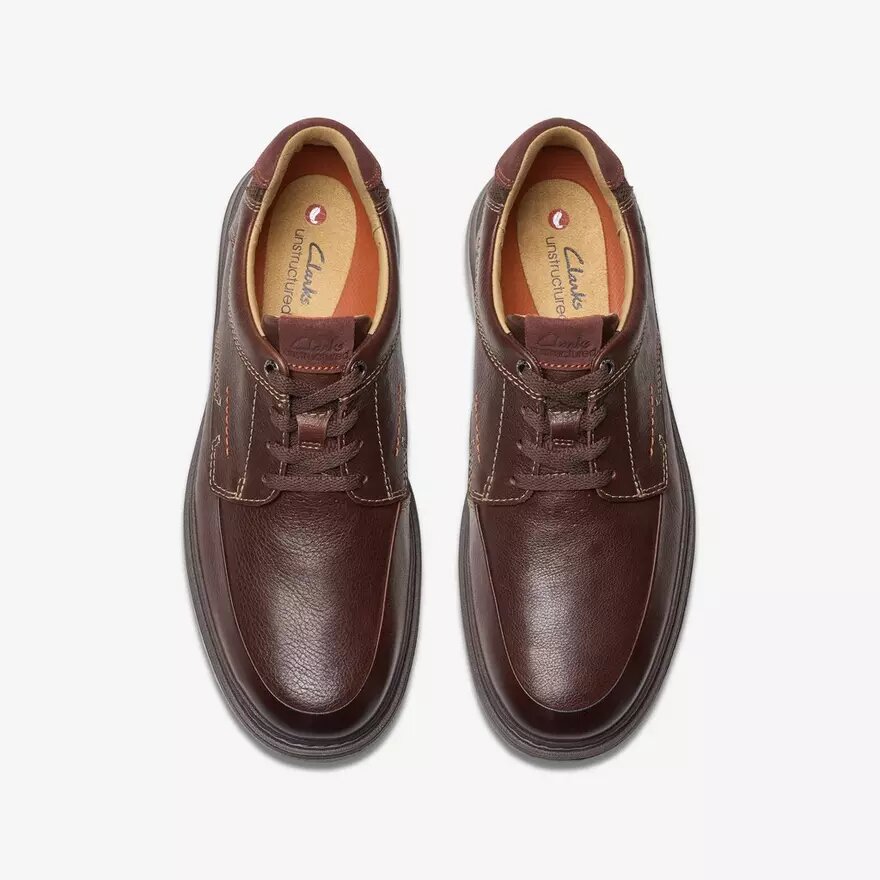 Un Briley Lace-skor i mahognyfärgat läder för herrar | clarks Un Briley Lace-skor i mahognyfärgat läder för herrar | clarks