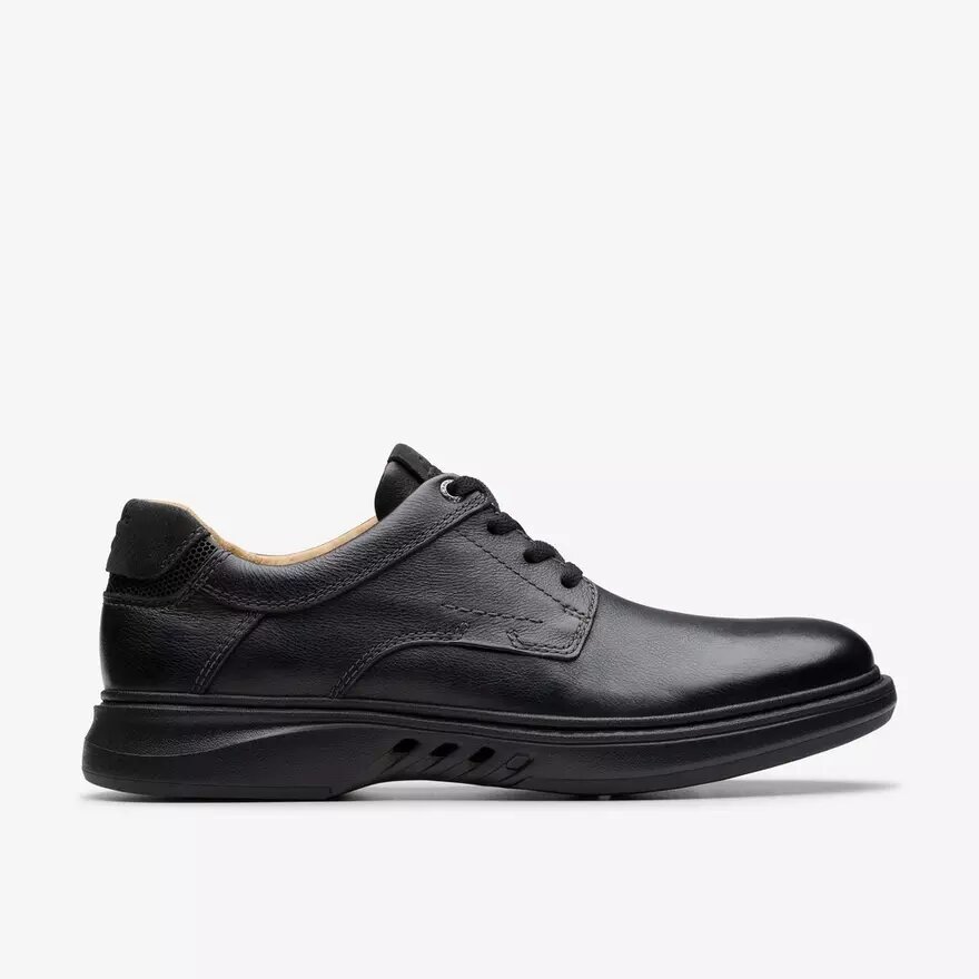 Un Briley Pace svarta Oxfords i läder för herr | Clark’s Un Briley Pace svarta Oxfords i läder för herr | Clark’s