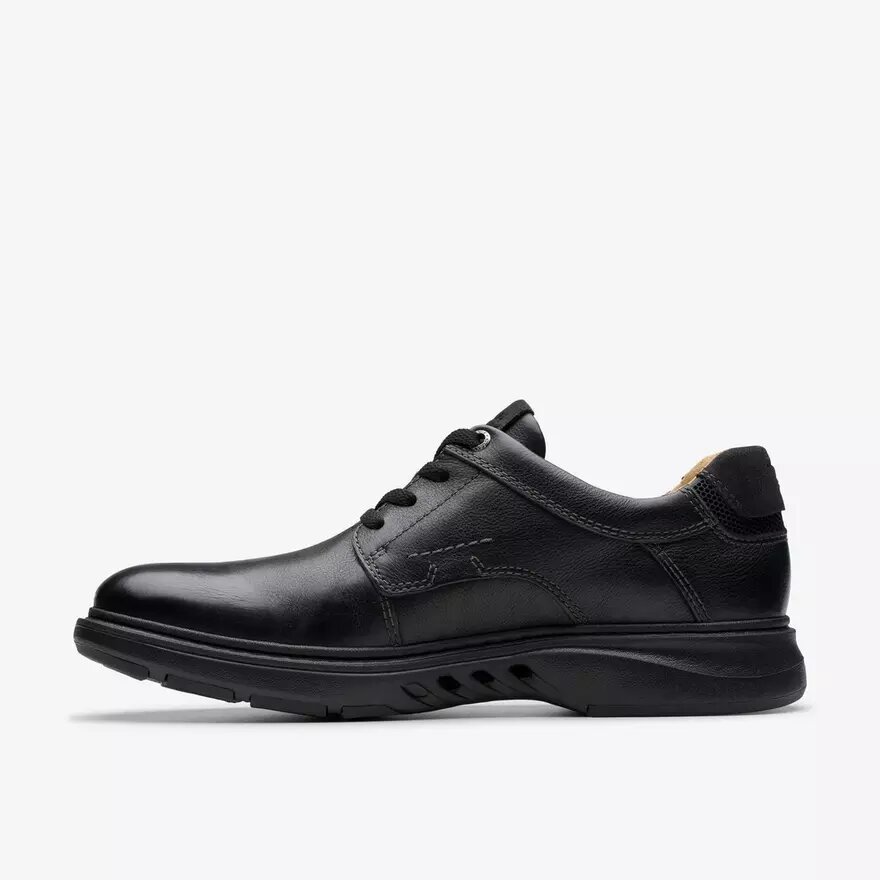 Un Briley Pace svarta Oxfords i läder för herr | Clark’s Un Briley Pace svarta Oxfords i läder för herr | Clark’s