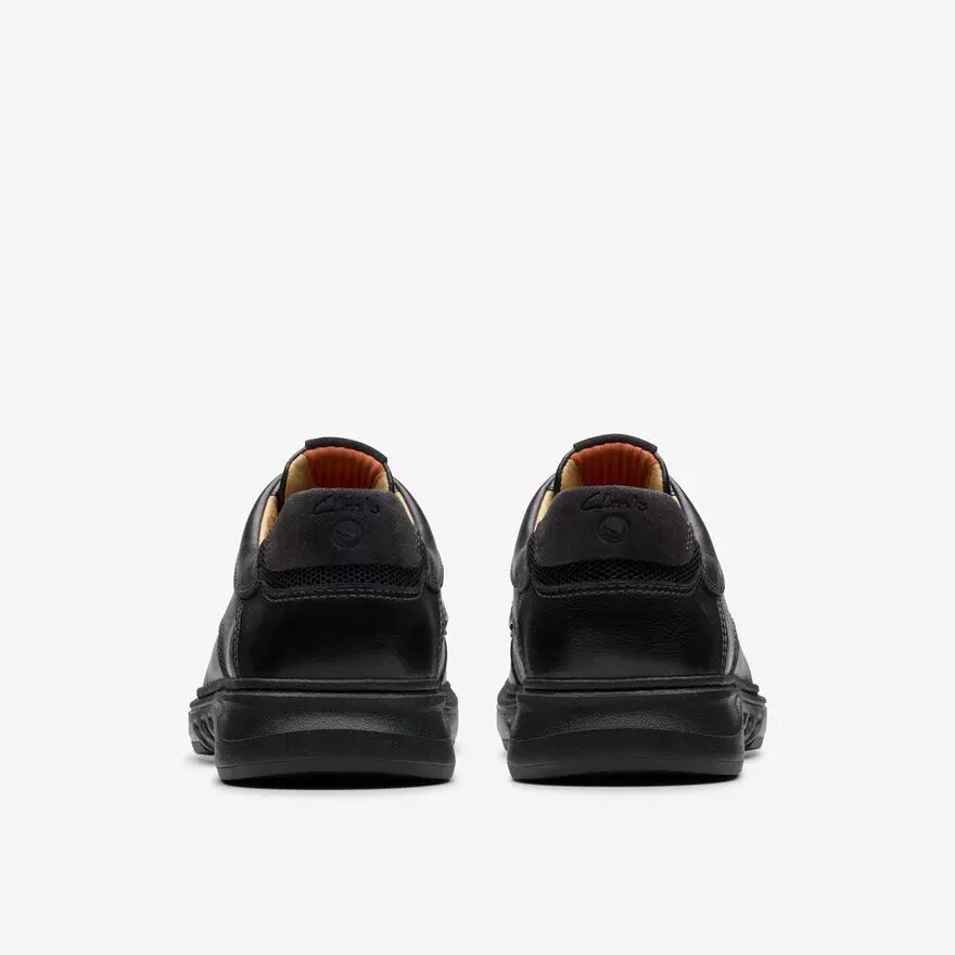 Un Briley Pace svarta Oxfords i läder för herr | Clark’s Un Briley Pace svarta Oxfords i läder för herr | Clark’s