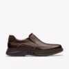 Un Briley Step-loafers i mahognyfärgat läder för herr | clarks Un Briley Step-loafers i mahognyfärgat läder för herr | clarks
