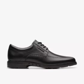 Un Kendric Way svarta Oxfords i läder för herr | Clark’s Un Kendric Way svarta Oxfords i läder för herr | Clark’s