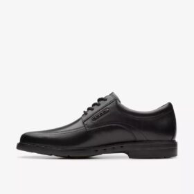 Un Kendric Way svarta Oxfords i läder för herr | Clark’s Un Kendric Way svarta Oxfords i läder för herr | Clark’s