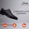 Un Kendric Way svarta Oxfords i läder för herr | Clark’s