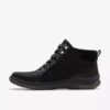 Vattentäta Chelsea boots i svart läder för damer från Orlene Top