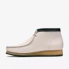 Walla Boot Rb för herr i vitt läder från Wallabees Walla Boot Rb för herr i vitt läder från Wallabees