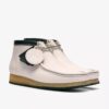 Walla Boot Rb för herr i vitt läder från Wallabees Walla Boot Rb för herr i vitt läder från Wallabees