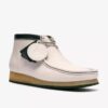 Walla Boot Rb för herr i vitt läder från Wallabees Walla Boot Rb för herr i vitt läder från Wallabees