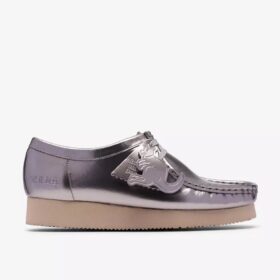Wallabee 2604 för damer i silverlack