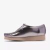 Wallabee 2604 för damer i silverlack Wallabee 2604 för damer i silverlack