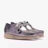 Wallabee 2604 för damer i silverlack Wallabee 2604 för damer i silverlack