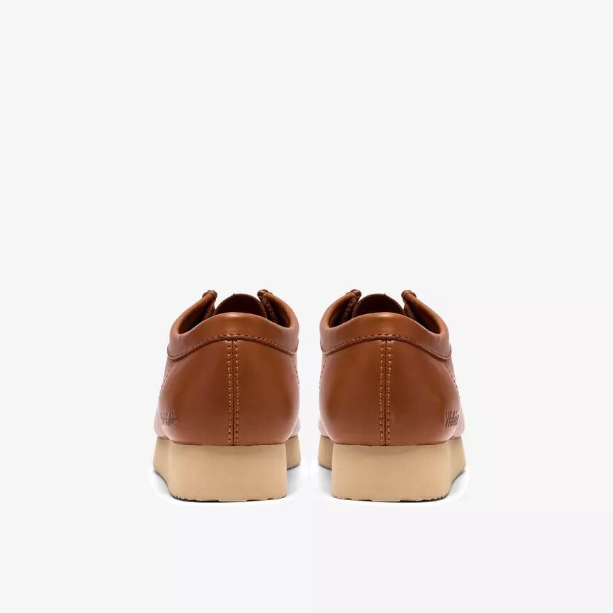 Wallabee 2604 för herrar i brunt läder Wallabee 2604 för herrar i brunt läder