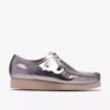 Wallabee 2604 för herrar i silverlack Wallabee 2604 för herrar i silverlack
