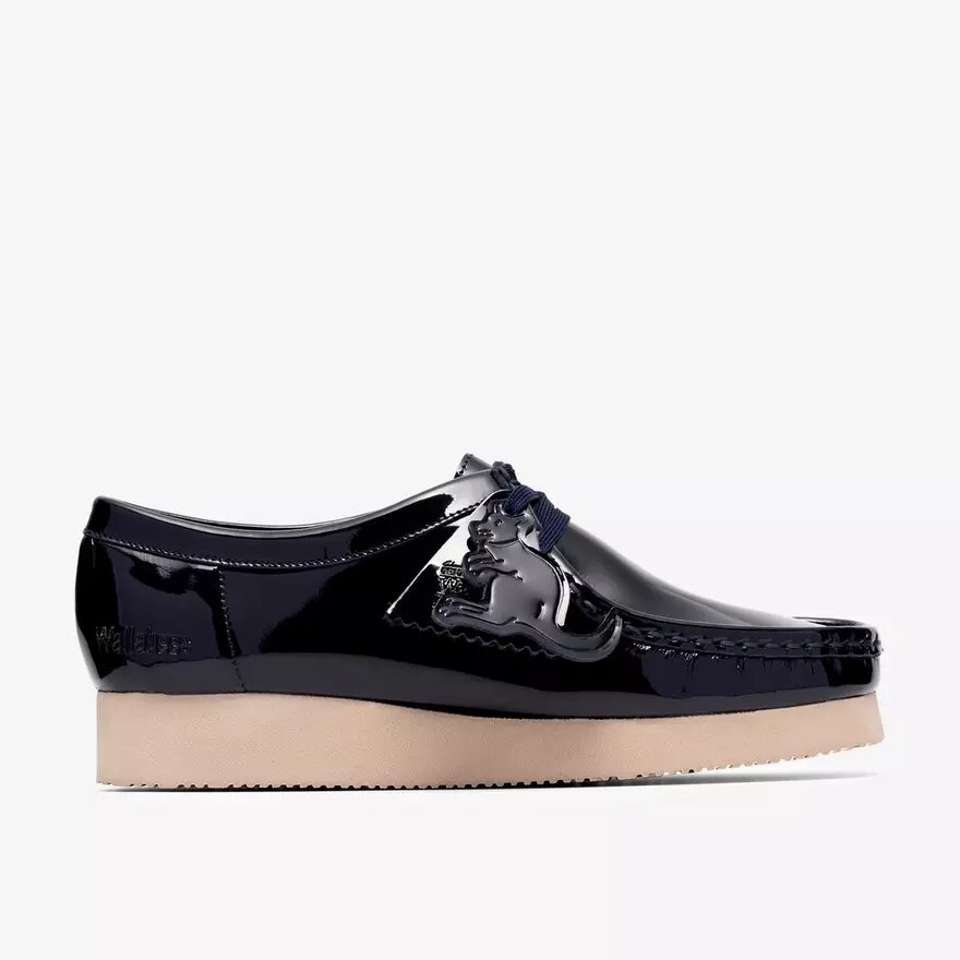 Wallabee 2604 Navy i lack för dam Wallabee 2604 Navy i lack för dam