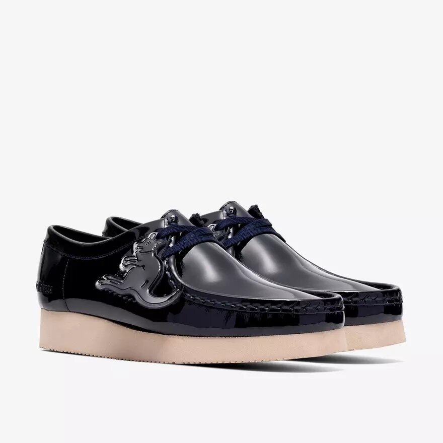 Wallabee 2604 Navy i lack för dam Wallabee 2604 Navy i lack för dam