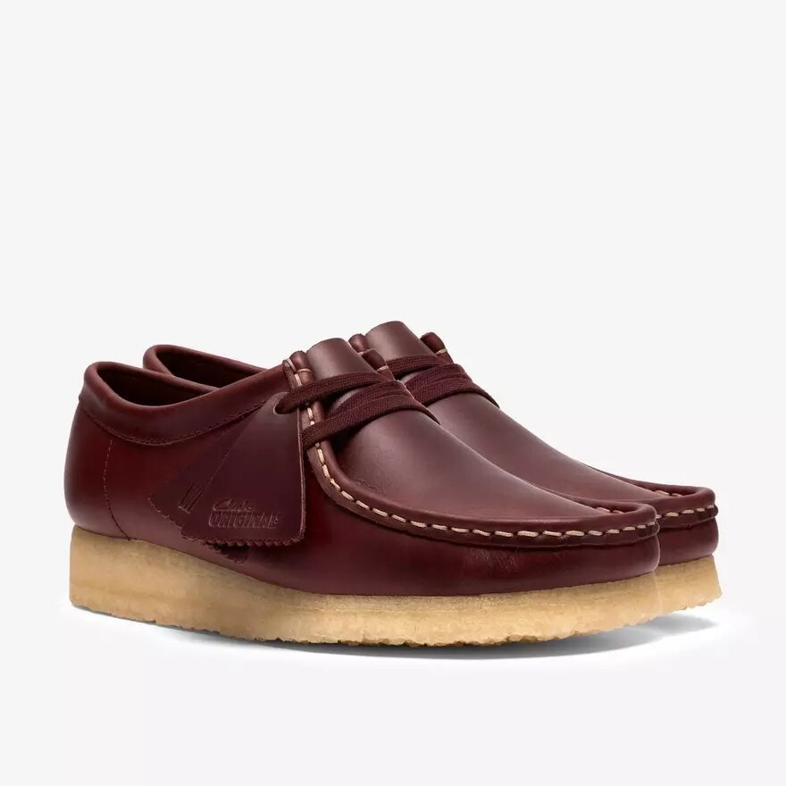 Wallabee för damer i brittiskt brunt läder Wallabee för damer i brittiskt brunt läder