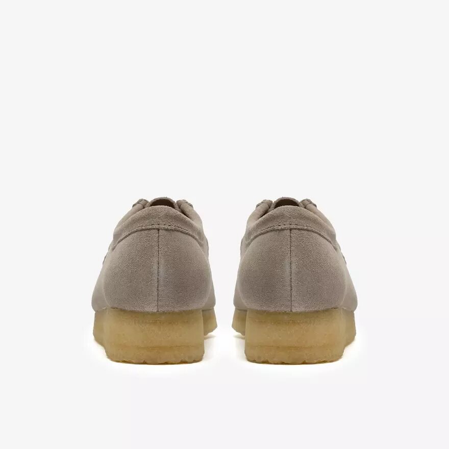 Wallabee för damer i ljusgrå mocka Wallabee för damer i ljusgrå mocka