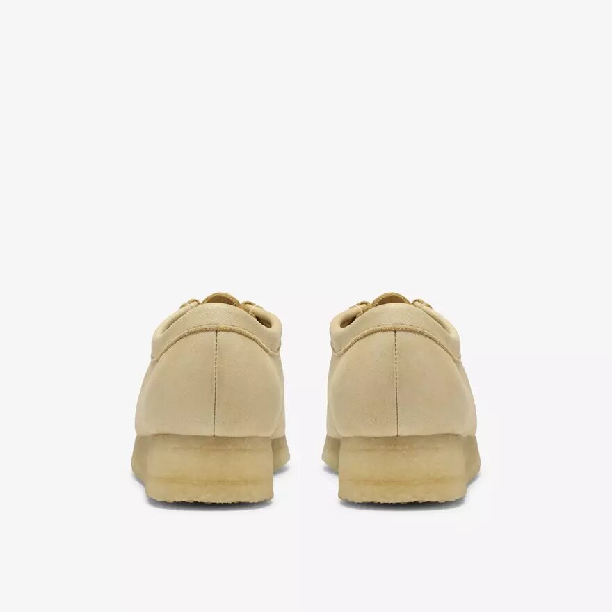 Wallabee för damer i ljusgult läder Wallabee för damer i ljusgult läder