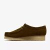 Wallabee för damer i olivgrönt mocka Wallabee för damer i olivgrönt mocka