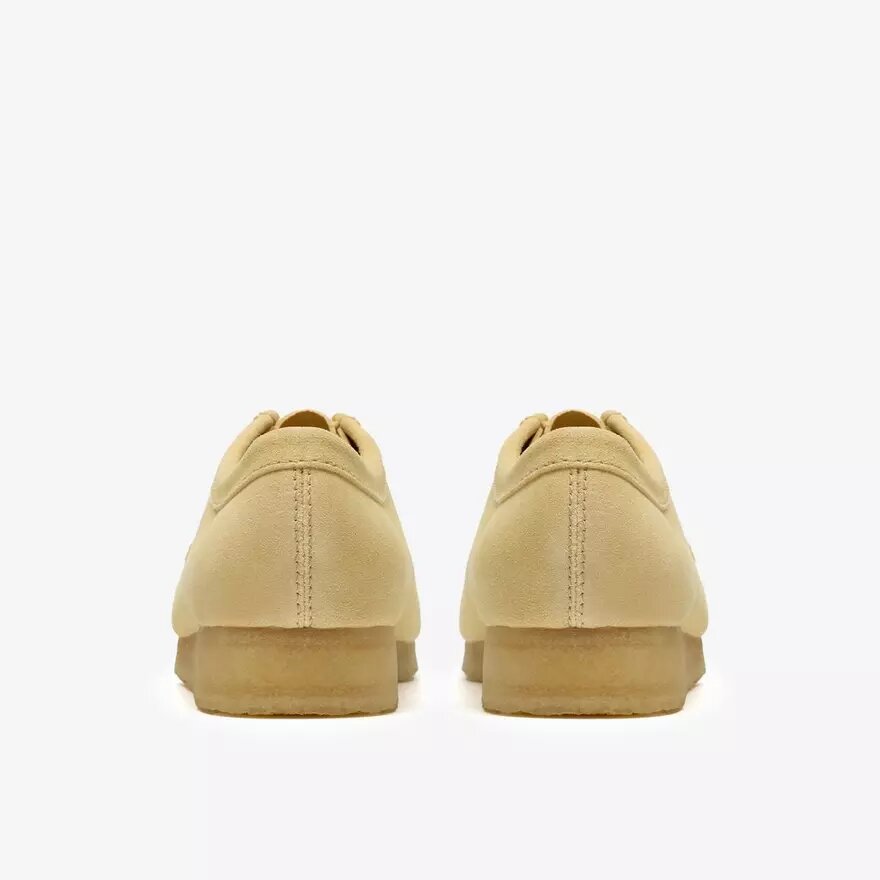 Wallabee för herr i ljusgult mocka Wallabees Wallabee för herr i ljusgult mocka Wallabees