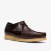 Wallabee för herr i mörkbrunt läder Wallabee för herr i mörkbrunt läder