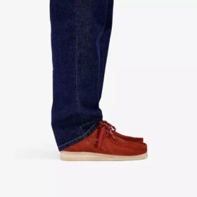 Wallabee för herrar i djuprött mocka Wallabee för herrar i djuprött mocka