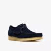 Wallabee för herrar i marinblått mocka Wallabees Wallabee för herrar i marinblått mocka Wallabees