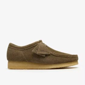 Wallabee för herrar i rökgrått mocka Wallabees