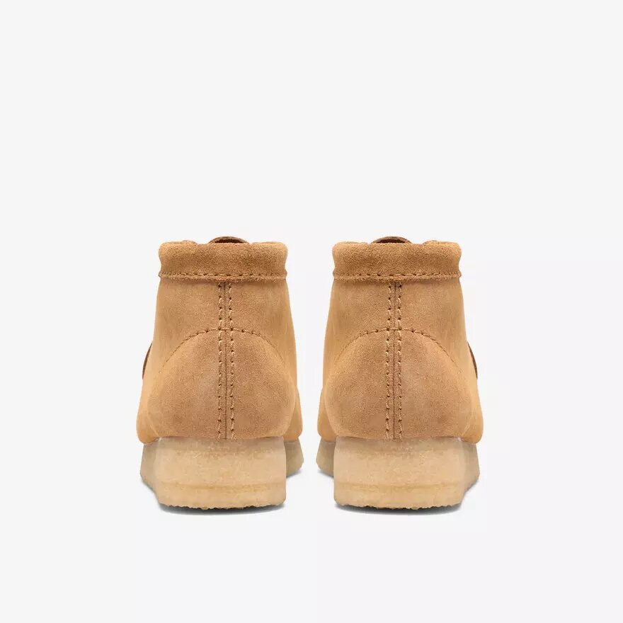Wallabee-känga för damer i tanfärgat mocka Wallabee-känga för damer i tanfärgat mocka