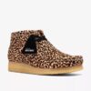 Wallabee-känga för damer med leopardmönster Wallabee-känga för damer med leopardmönster