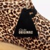 Wallabee-känga för damer med leopardmönster Wallabee-känga för damer med leopardmönster