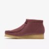 Wallabee-känga för damer. Rosabrunt mocka