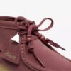 Wallabee-känga för damer. Rosabrunt mocka