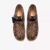 Wallabee-känga för herrar i leopardmönster Wallabee-känga för herrar i leopardmönster