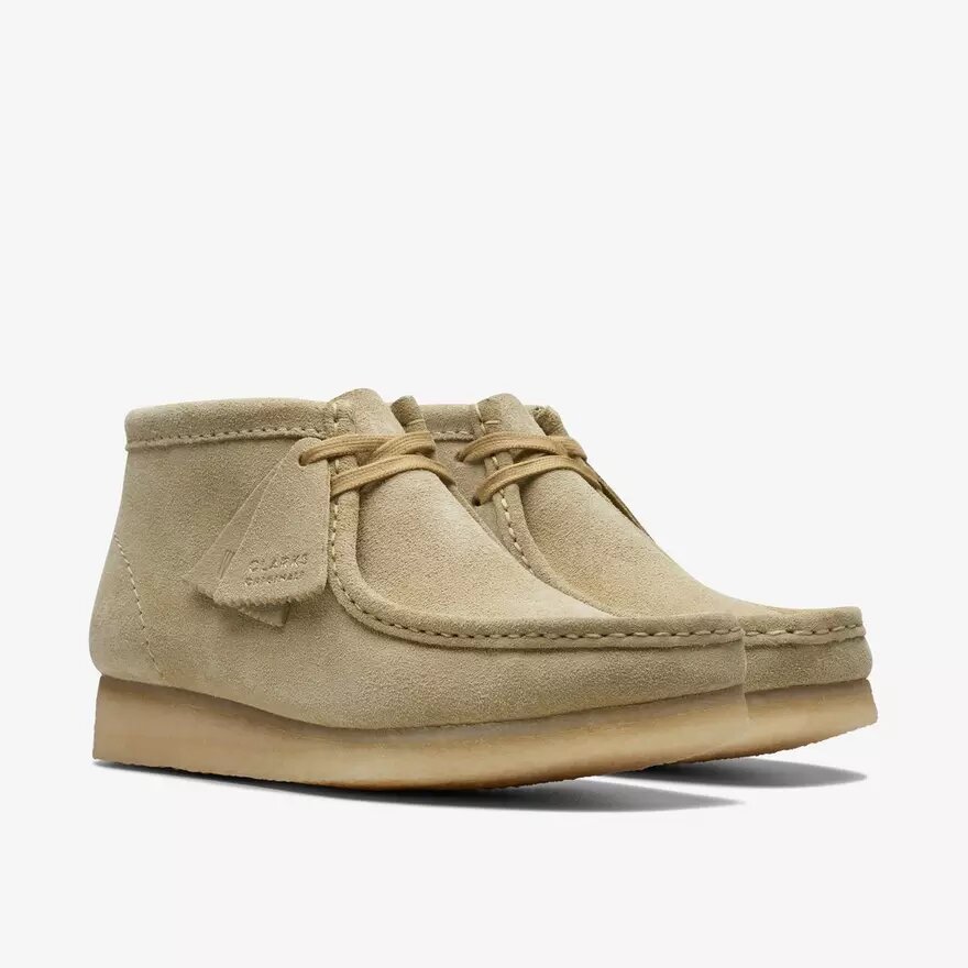 Wallabee™-kängor för damer i lönnfärgat mocka Wallabee™-kängor för damer i lönnfärgat mocka