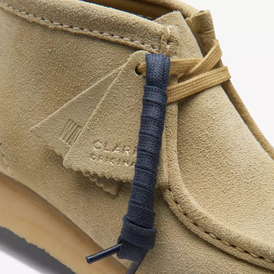 Wallabee™-kängor för damer i lönnfärgat mocka Wallabee™-kängor för damer i lönnfärgat mocka