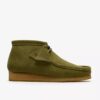 Wallabee-kängor för herr i grönt mocka Wallabees Wallabee-kängor för herr i grönt mocka Wallabees