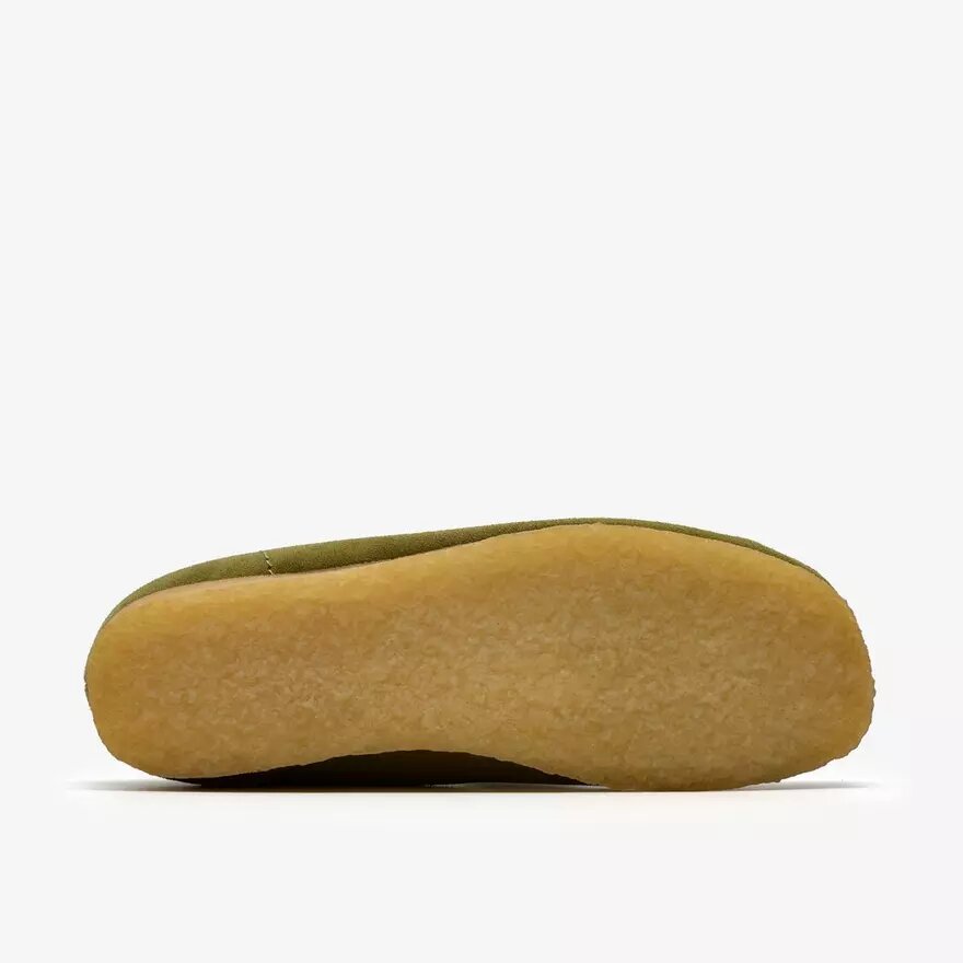 Wallabee-kängor för herr i grönt mocka Wallabees Wallabee-kängor för herr i grönt mocka Wallabees