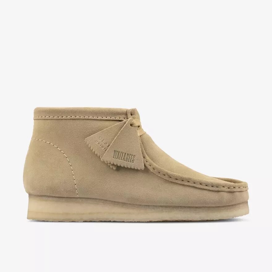 Wallabee™-kängor för herr i lönnfärgat mocka Wallabee™-kängor för herr i lönnfärgat mocka