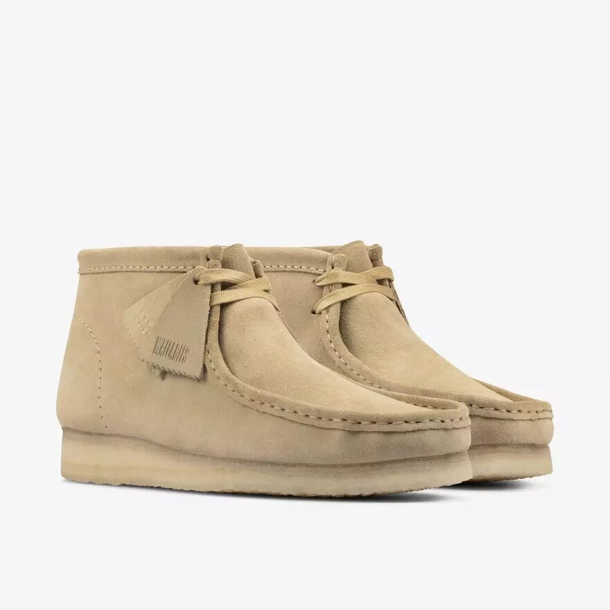 Wallabee™-kängor för herr i lönnfärgat mocka Wallabee™-kängor för herr i lönnfärgat mocka