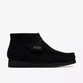 Wallabee™-kängor för herr i svart mocka