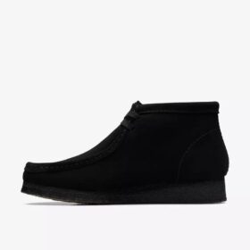 Wallabee™-kängor för herr i svart mocka