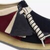 Wallabee Navy Stripe Wallabees för dam Wallabee Navy Stripe Wallabees för dam